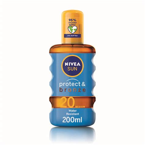 nivea sun cream tan enhancer.